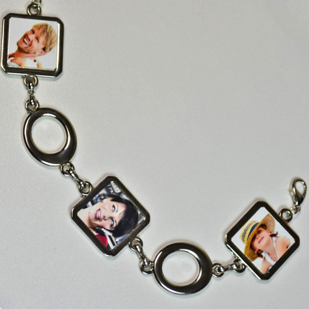 Bracciale personalizzato 3-square Bracciale personalizzato 3-square