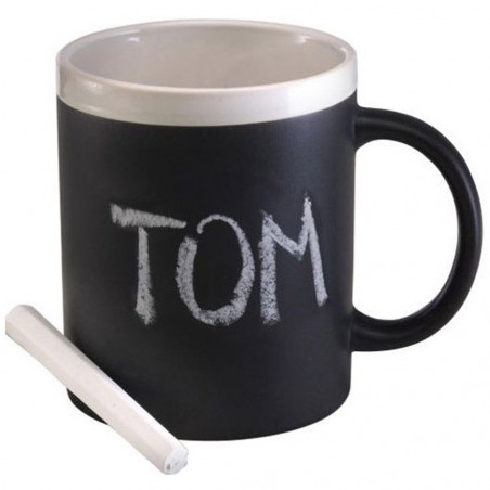 Tazza ardesia con gesso Tazza ardesia con gesso