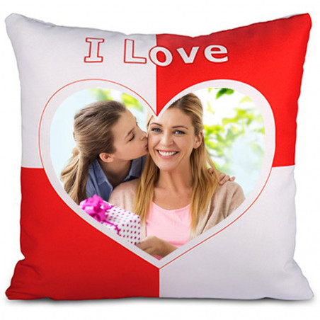 Cuscino I Love personalizzato rosso Cuscino I Love personalizzato rosso
