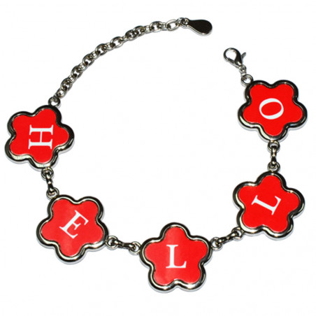 Bracciale 5 fiore foto Bracciale 5 fiore foto