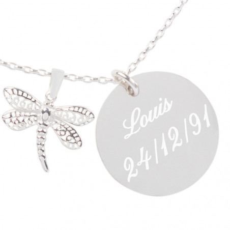 Collana di libellula personalizzabile Collana di libellula personalizzabile
