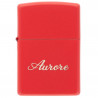 Zippo rosso opaco