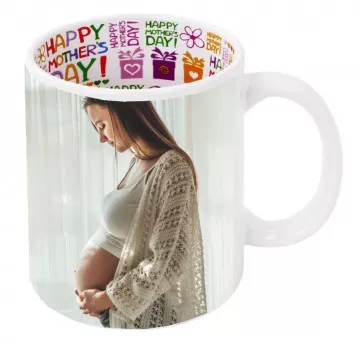 Tazza Festa della Mamma personalizzata con foto
