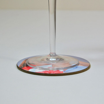 Sotto vetro tondo da personalizzare