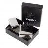 Luce zippo tempesta incisa