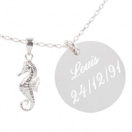 Collana di cavallo di mare personalizzato Collana di cavallo di mare personalizzato