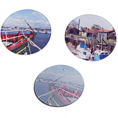 Vetro rotondo personalizzato in vetro Vetro rotondo personalizzato in vetro