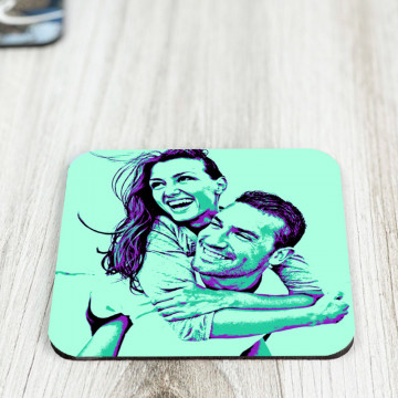 Sottobicchiere Pop Art personalizzato