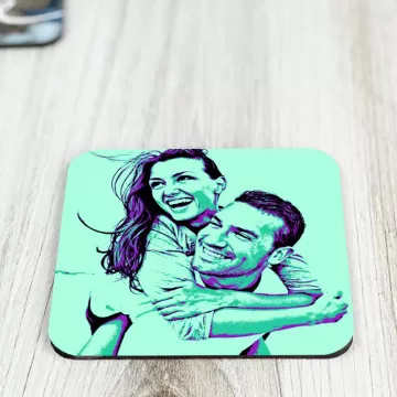 Sottobicchiere Pop Art personalizzato