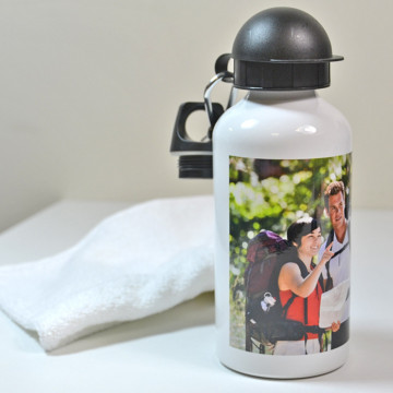 Gourde in alluminio foto personalizzata