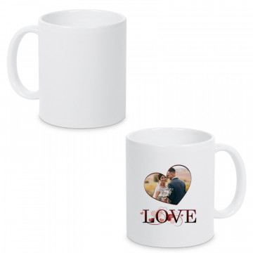 Tazza personalizzata Tema dell'amore