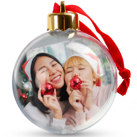 Natale palla albero personalizzato foto Natale palla albero personalizzato foto