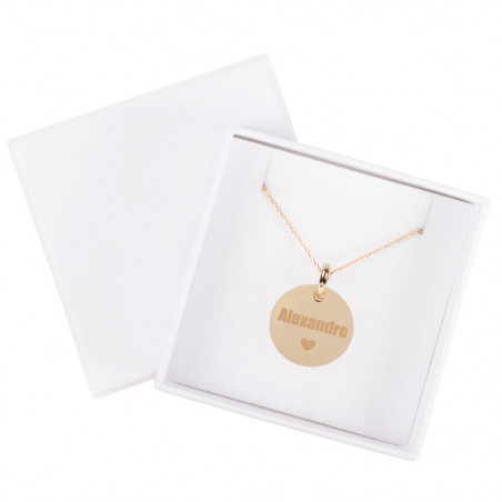 Tavola 18 K oro placcato collana