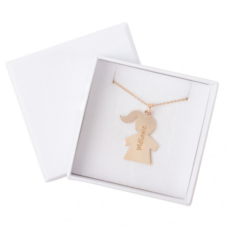 Collana in oro giallo personalizzato Collana in oro giallo personalizzato