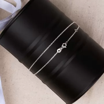 Collana baby catena 25 cm galeotto in argento 925/000