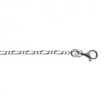 Catena adulto Figaro 50 cm argento 925/000