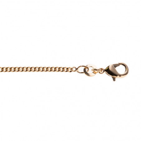 Catena adulto 50 cm Mesh gourmet in oro placcato