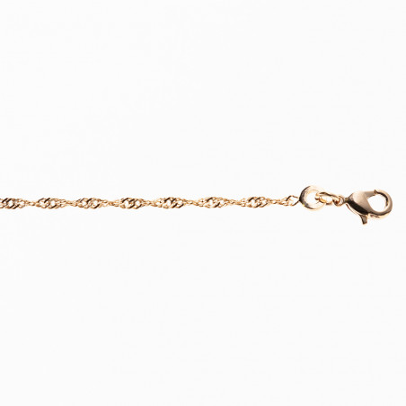 Catena adulto 50 cm placcato oro Singapore