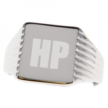 Cinturino in argento massiccio su misura