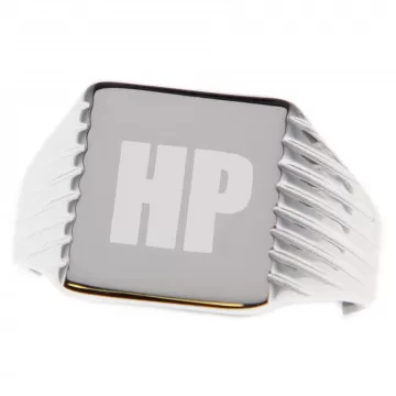 Cinturino in argento massiccio su misura