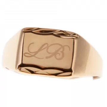 Chevalier placcato oro 18K personalizzato con incisione