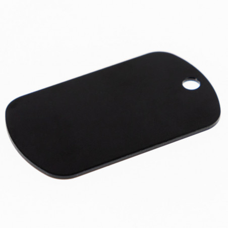 Cane Tag nero personalizzabile Cane Tag nero personalizzabile