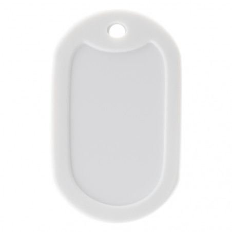 Protezione cane tag bianco