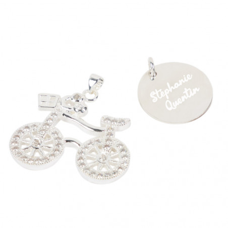 Collana ciclismo in argento Collana ciclismo in argento