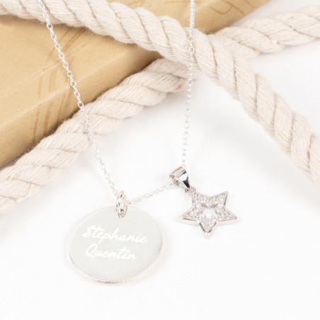 Collana stella personalizzata Collana stella personalizzata