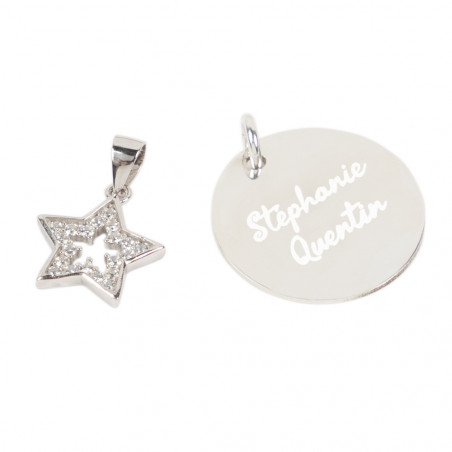 Collana stella personalizzabile Collana stella personalizzabile