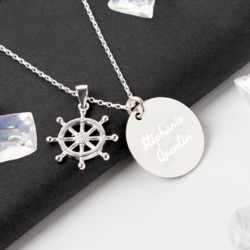 Collana in argento 925/000 | Collare del timone