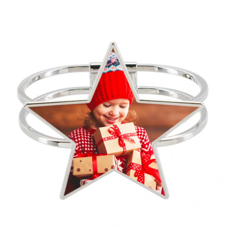 Stampato Foto Stella-Rosso Bracciale Stampato Foto Stella-Rosso Bracciale