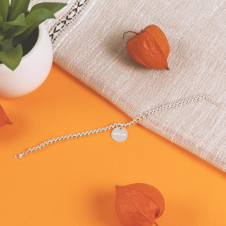 bracciale argento tallone inciso bracciale argento tallone inciso