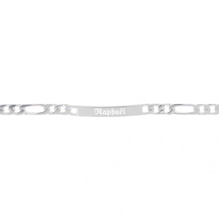 Bracciale in argento personalizzato Bracciale in argento personalizzato