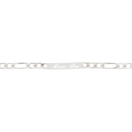 Bracciale in argento misto