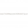 Bracciale in argento misto