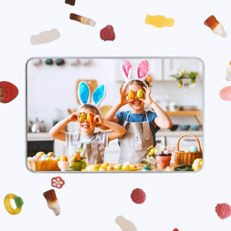 Scatola Candy rettangolo foto personalizzata Scatola Candy rettangolo foto personalizzata