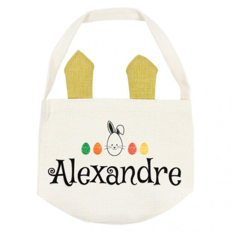 Borsa di Pasqua con nome personalizzato Borsa di Pasqua con nome personalizzato