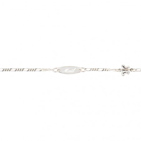Bracciale farfalla incisa per bambini Bracciale farfalla incisa per bambini