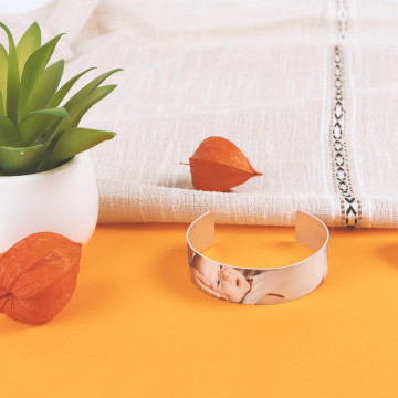 Bracciale fotografico clip donna per personalizzare