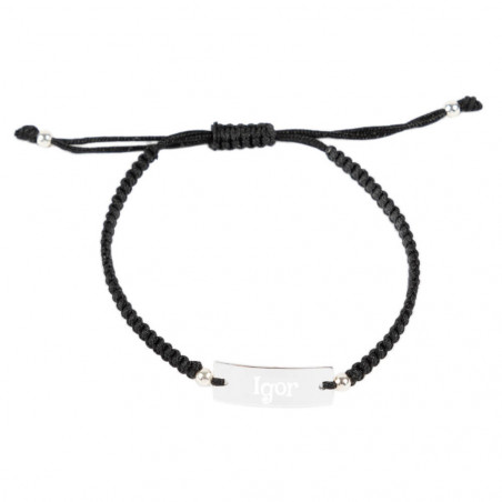 Bracciale a cordone femminile regolabile personalizzato Bracciale a cordone femminile regolabile personalizzato