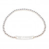 Bracciale personalizzato per tallone inciso