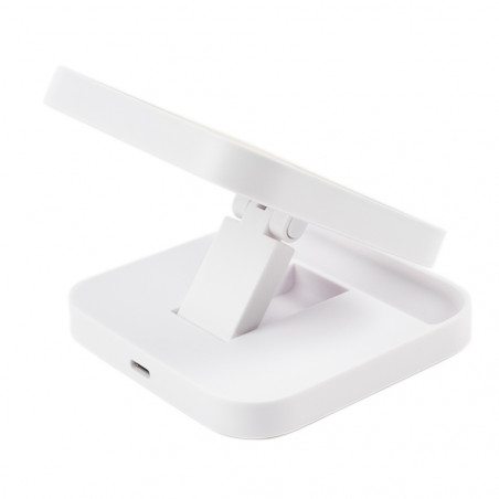 Supporto e caricabatterie in legno posteriore Supporto e caricabatterie in legno posteriore