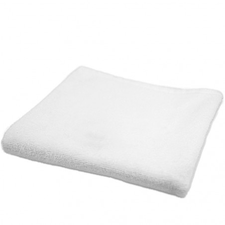 Tovagliolo bagno bianco cotone e poliestere