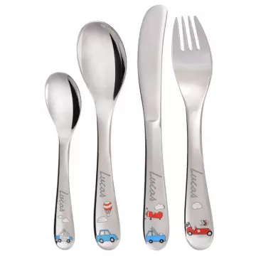 Scatola per bambini motivi auto