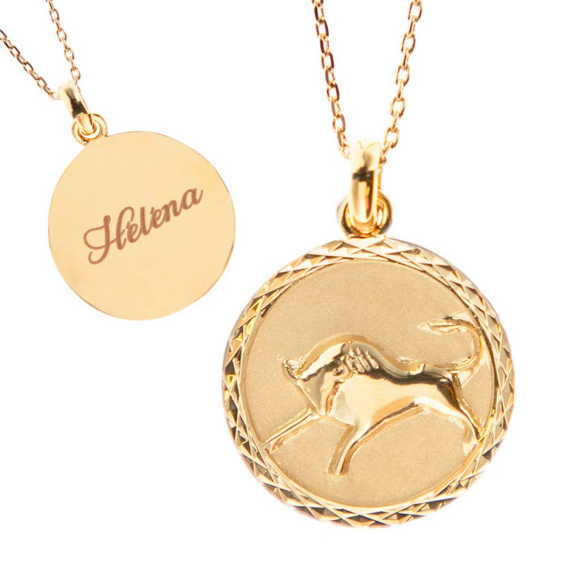 Collezione di collane zodiacali in oro