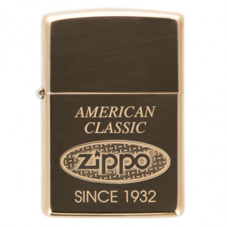 Zippo oro americano classico