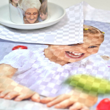 Strofinaccio personalizzato con la tua foto