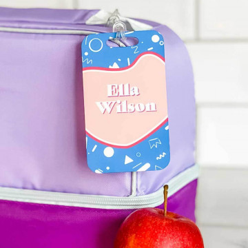 Etichetta del bagaglio personalizzata con foto