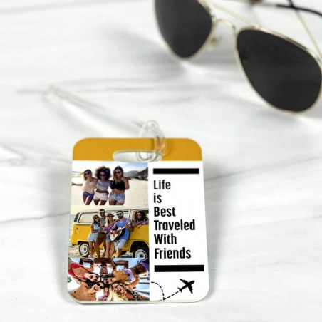 Etichetta per bagagli personalizzabile Etichetta per bagagli personalizzabile